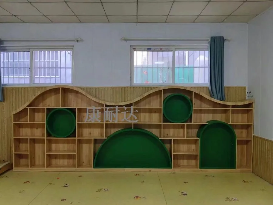 Curved Wall Bookshelf, E0 Grade