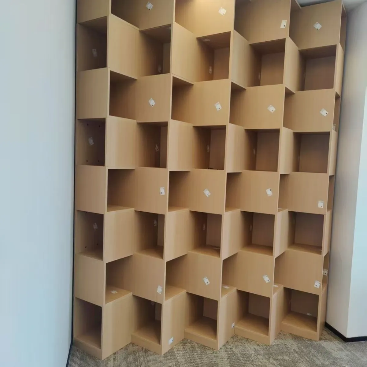 45° Angled Corner Bookshelf