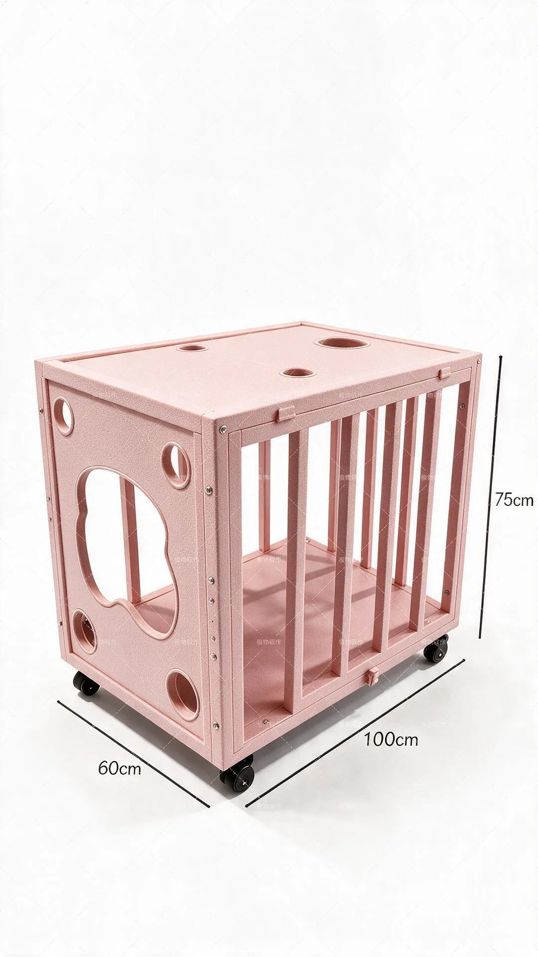 Head-Stock Cage Box with Wrist Cuffs