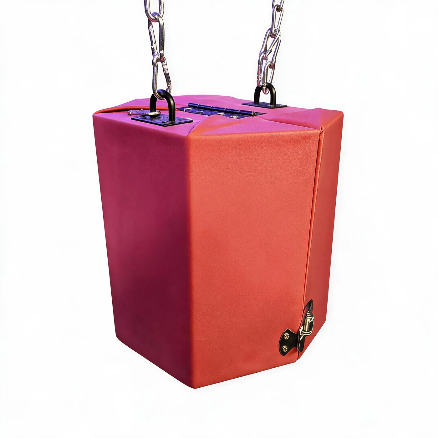 Hanging Padded Bondage Head Box with Suspension Chains