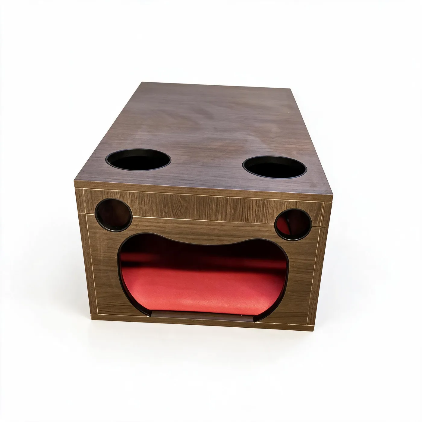 Multi-Hole Bondage Box with Padded Interior